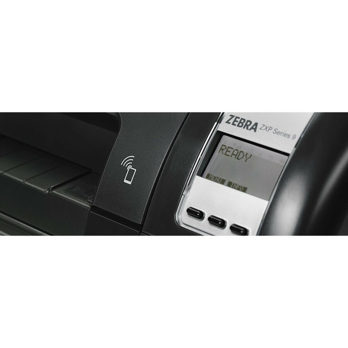 Alternate-Image2 Image for Zebra ZXP Series 9 Double Sided Dye Sublimation/Thermal Transfer Printer - Color - Card Print - Ethernet - USB