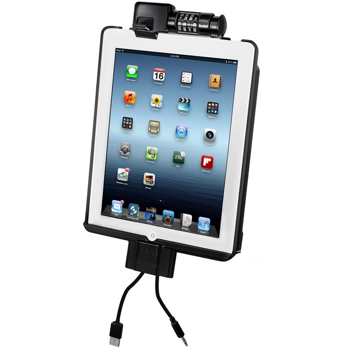 Alternate-Image1 Image for RAM Mounts DOCK-N-LOCK Cradle for Apple iPad 1st Gen