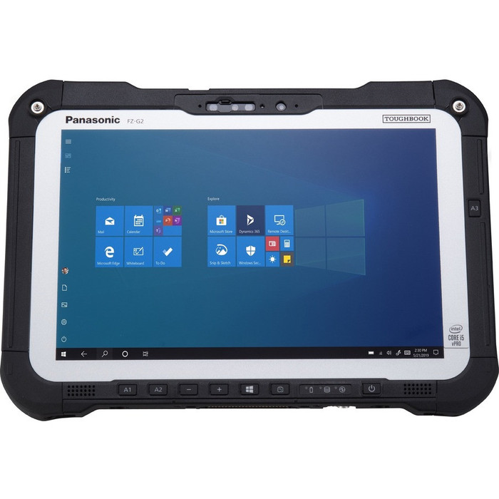Front Image for Panasonic TOUGHBOOK G2 Rugged Tablet - 10.1" WUXGA - Core i5 10th Gen i5-10310U 1.70 GHz - 16 GB RAM - 512 GB SSD - Windows 10 Pro - 4G