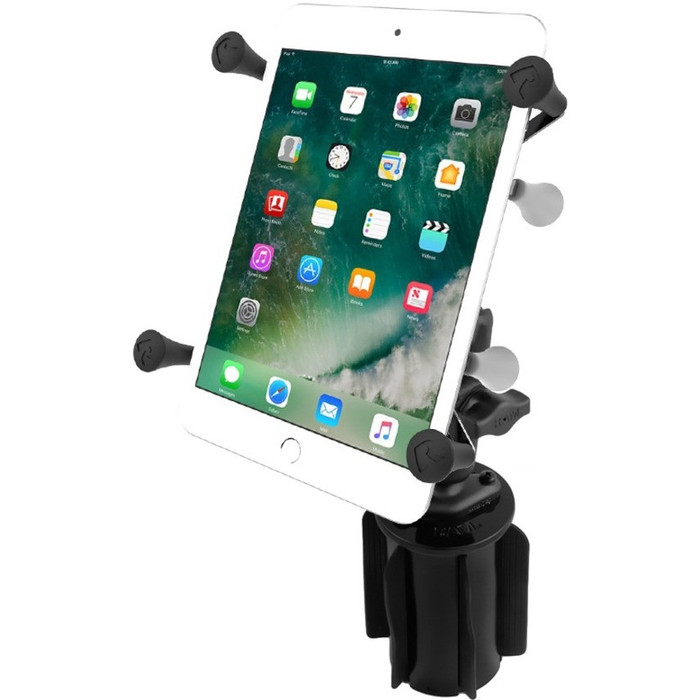 Left Image for RAM Mounts X-Grip Vehicle Mount for Tablet, Mobile Device, iPad, Cup Holder