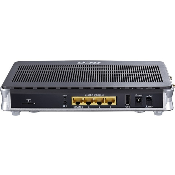 Rear Image for BEC Technologies GigaConnect 6500AEL R21 Wi-Fi 5 IEEE 802.11ac Cellular, Ethernet, ADSL2+, VDSL2 Modem/Wireless Router