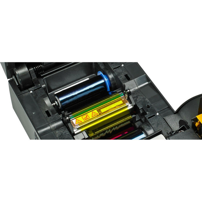 Alternate-Image2 Image for Zebra ZXP Series 9 Single Sided Desktop Reverse Thermal Image Transfer Printer - Color - Card Print - Ethernet - USB