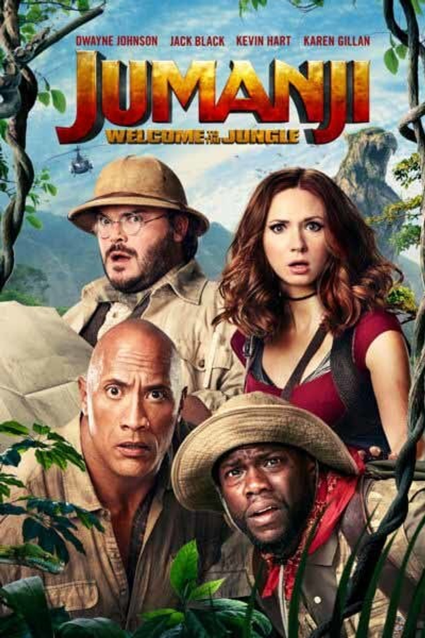 Jumanji Welcome To The Jungle [movies Anywhere 4k Vudu 4k Or Itunes 4k Via Movies Anywhere