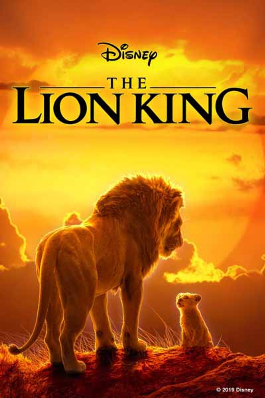 Lion King 2019 LIVE ACTION [Movies Anywhere HD, Vudu HD or iTunes HD ...