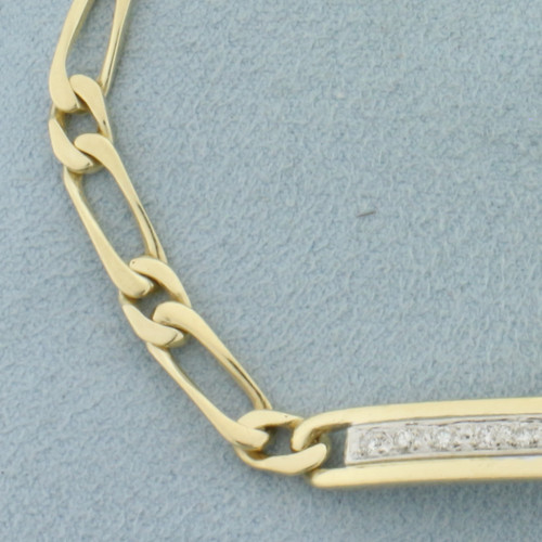 Diamond Bracelet in 14k Yellow Gold