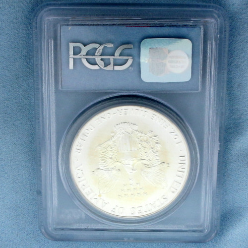 WTC Ground Zero Recovery Silver Eagle Coin PCGS