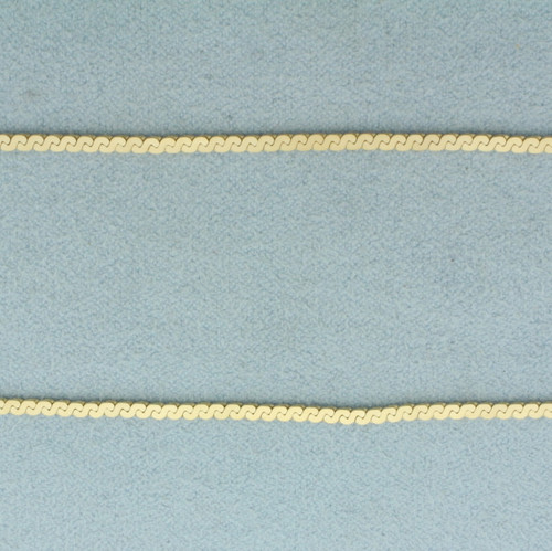 19 Inch S-Link Chain Necklace in 14k Yellow Gold