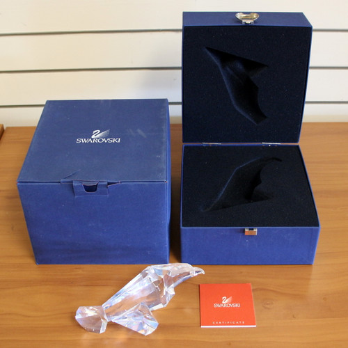 Swarovski Crystal The Eagle #624599 With Box and COA