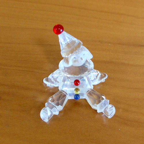 Swarovski Crystal Puppet Clown #217207 With Box and COA