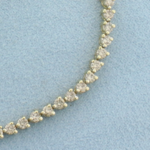 Diamond Tennis Bracelet in 14k Yellow Gold