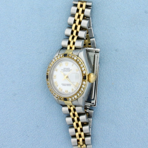 Ladies Rolex Datejust Watch Two Tone Model 69173