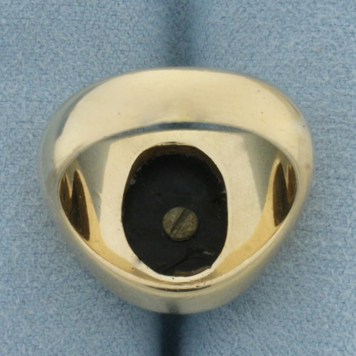 Vintage Masonic Ring in 14K Yellow Gold