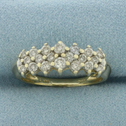 Diamond Band Ring in 14k Yellow Gold