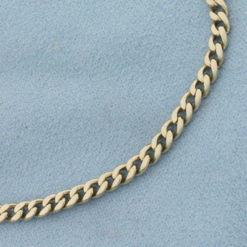 Curb Link Bracelet in 14k Yellow Gold