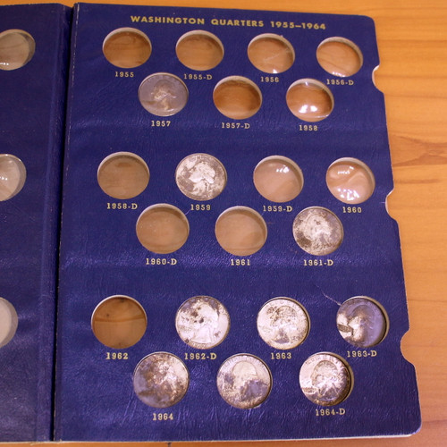 1932-1940 Silver Washington Quarter Coin Collection