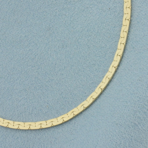 C Link Bracelet in 14k Yellow Gold