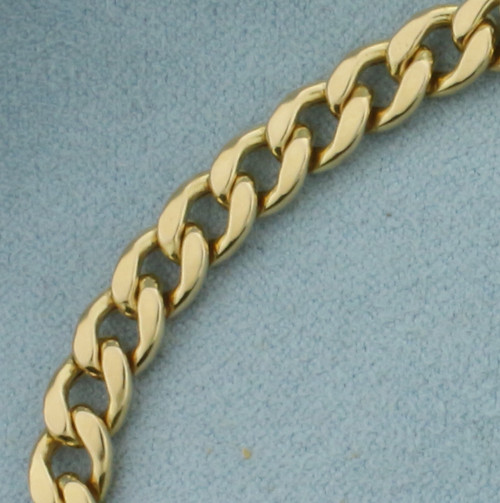 Curb Link Bracelet in 14K Yellow Gold