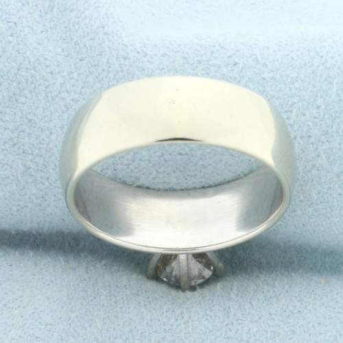 Diamond Solitaire Engagement Ring in 14k White Gold