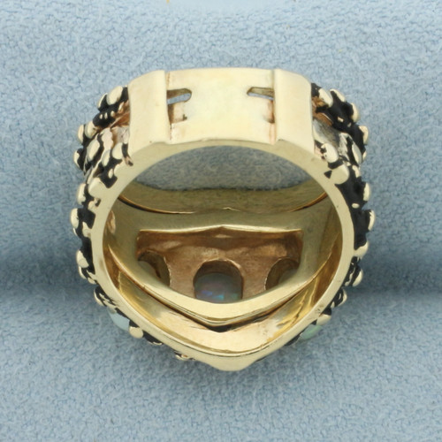 Vintage Opal Ring in 14k Yellow Gold