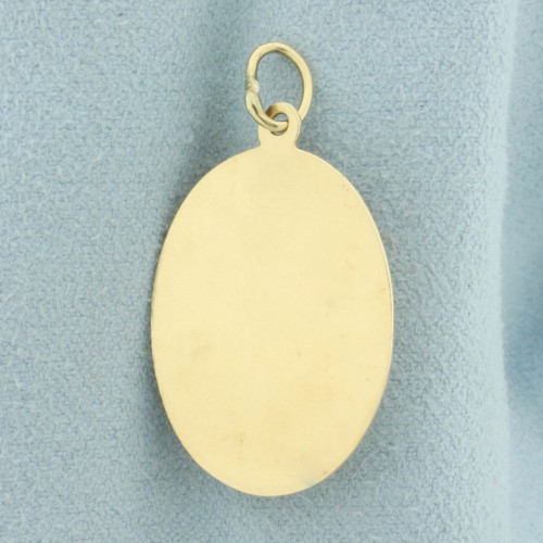 Sweet Sixteen Rose Pendant in 14k Yellow Gold