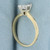 Marquise Diamond Solitaire Engagement Ring in 14k Yellow Gold