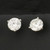 GIA Certified Over 2ct TW Diamond Stud Earrings in Platinum Martini Settings