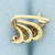 Multi-Gemstone Wave Ring in 14k Yellow Gold