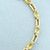Citrine and Diamond Tennis Bracelet in 14k Yellow Gold