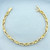 Citrine and Diamond Tennis Bracelet in 14k Yellow Gold