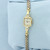 Antique Helbros Diamond Ladies Watch in 14k Yellow Gold Case