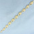 Sunflower Link Bracelet in 14k Yellow Gold