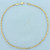 Rope Link Anklet in 10k Yellow Gold