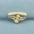 Cultured Pearl and Diamond Ring in 10k Yellow Gold