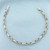 Diamond Infinity Link Bracelet in 10k White Gold