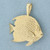Designer Kabana Fish Pendant in 14k Yellow Gold