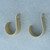 J-Hoop Stud Earring Enhancers in 14k Yellow Gold
