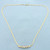 Diamond Herringbone Link Necklace in 14k Yellow Gold
