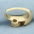 Opal and Ruby Ring in 14k Yellow Gold