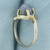 Grey Star Sapphire Ring in 14k White Gold