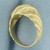 Sandblast Finish Dome Ring in 14k Yellow Gold
