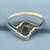 Tanzanite and Diamond Ring in 10k White Gold