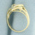 Diamond Lovers Heart Ring in 10k Yellow Gold