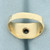 Mens Vintage Onyx and Diamond Ring in 14k Yellow and White Gold