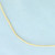 Italian 17 Inch Snake Link Chain Necklace in 14k Yellow Gold
