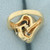 Antique Old Mine Cut Diamond Ring in 14k Yellow Gold