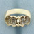 Vintage Marquise Diamond Engagement Ring in 14k Yellow Gold