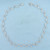Designer Diamond Choker Necklace in 14k White Gold