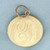 Antique Engraved Locket in 14k Yellow Gold