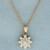 Crown of Light Crown Sun Necklace in 14k Rose Gold