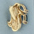Rainbow Topaz Pendant or Slide in 14k Yellow Gold